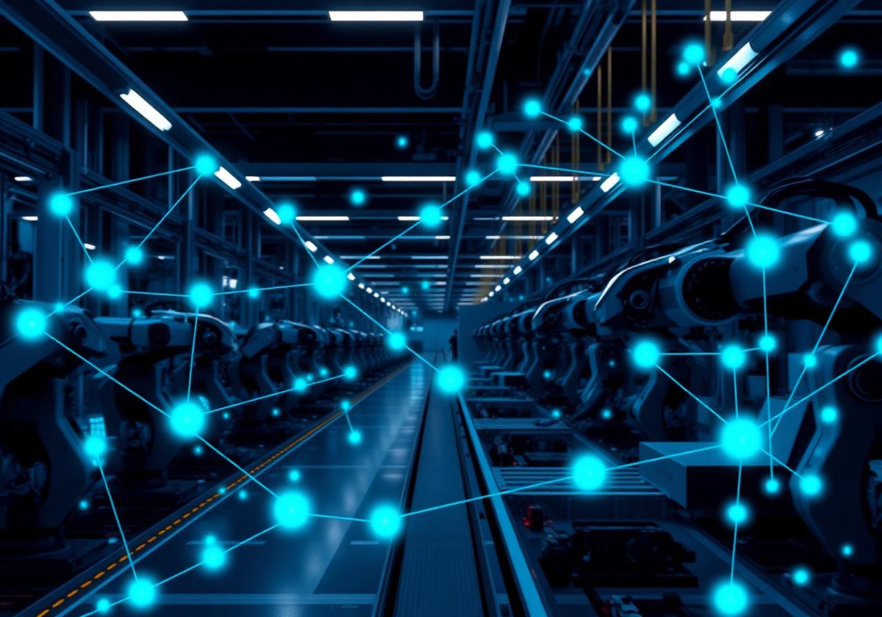 Industry 4.0 smart factory connected operations