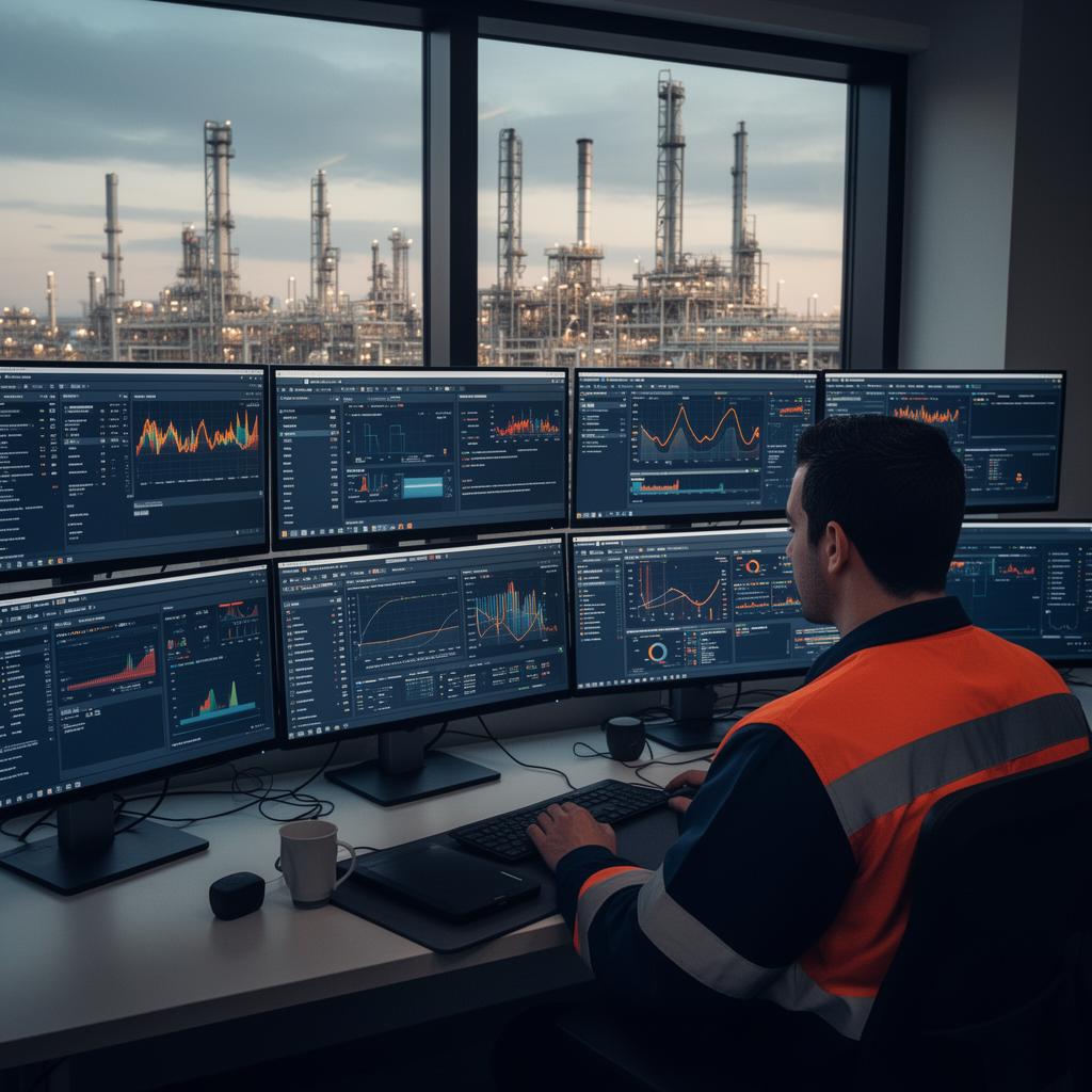 Production optimization analytics dashboards with well and compressor performance