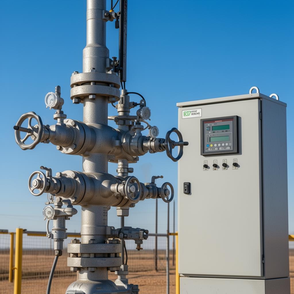 Well head automation with RTU PLC telemetry on multiple well types